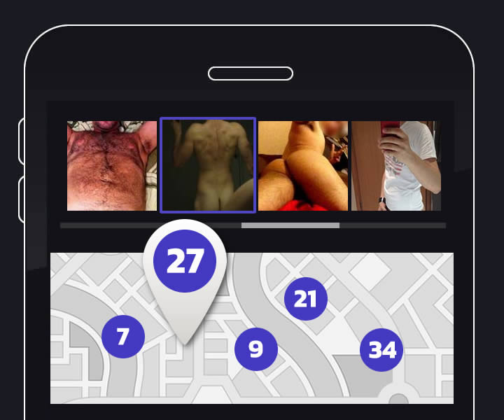 Gay hookup app screenshot